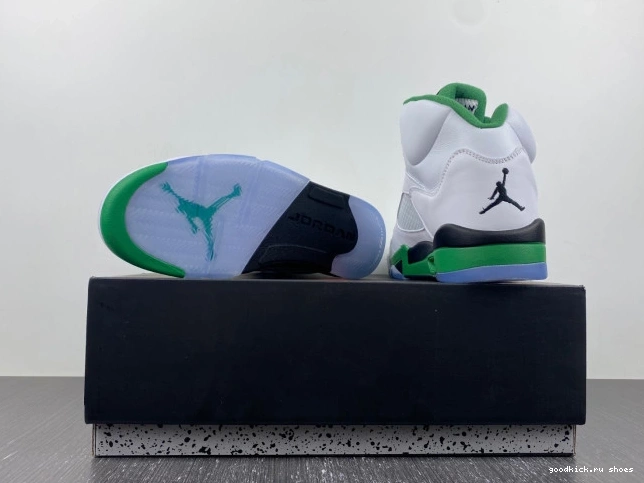 Green DD9336-103 WMNS Lucky Air Jordan 5 0711